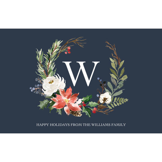 Holiday Floral Spray Placemats